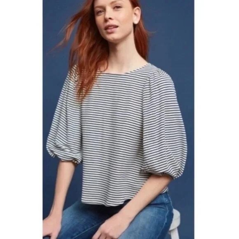 Eri + Ali Shirt Black and White stripes